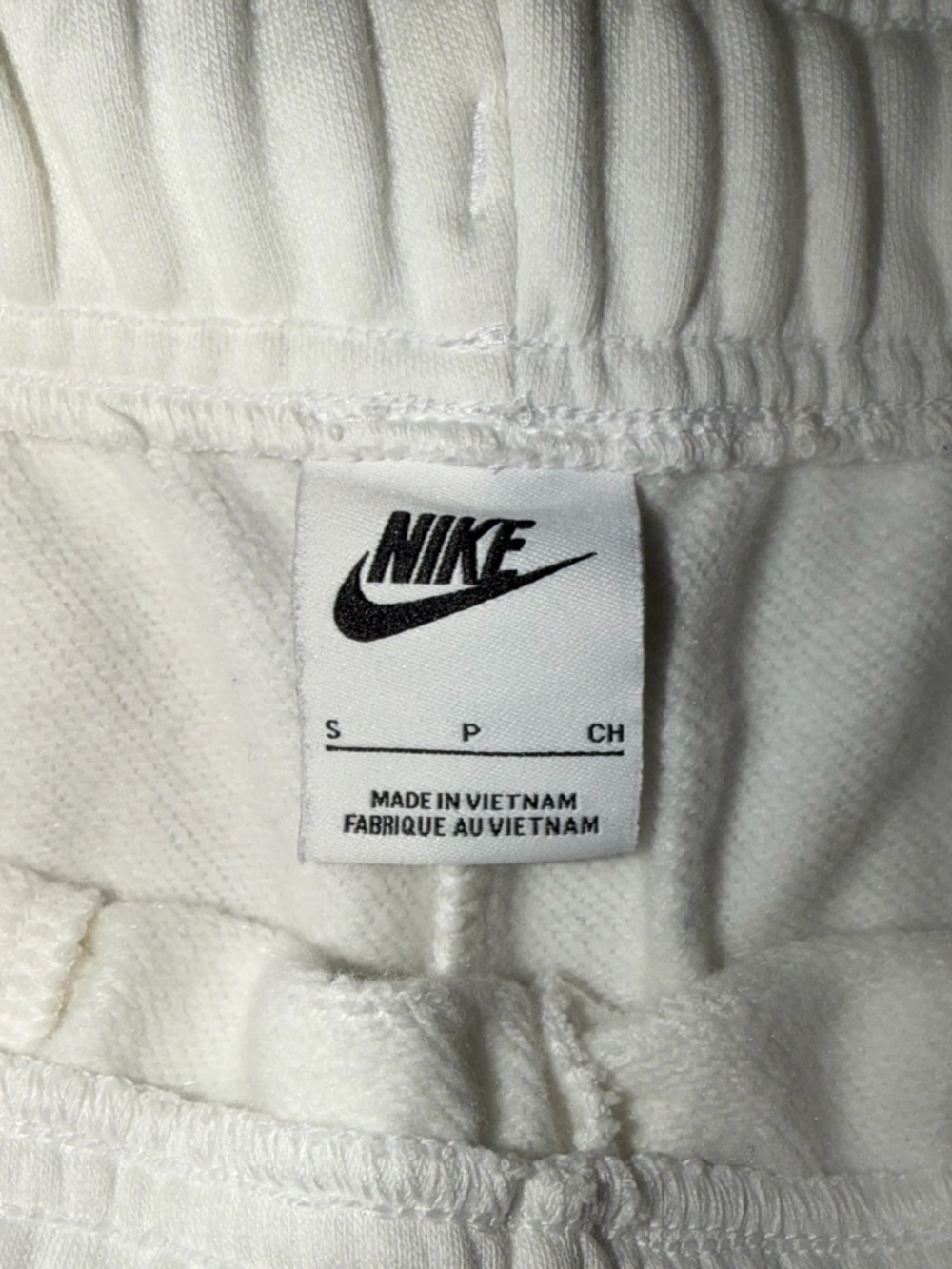 Nike White Women's Athletic Shorts - Picture 3 of 3
